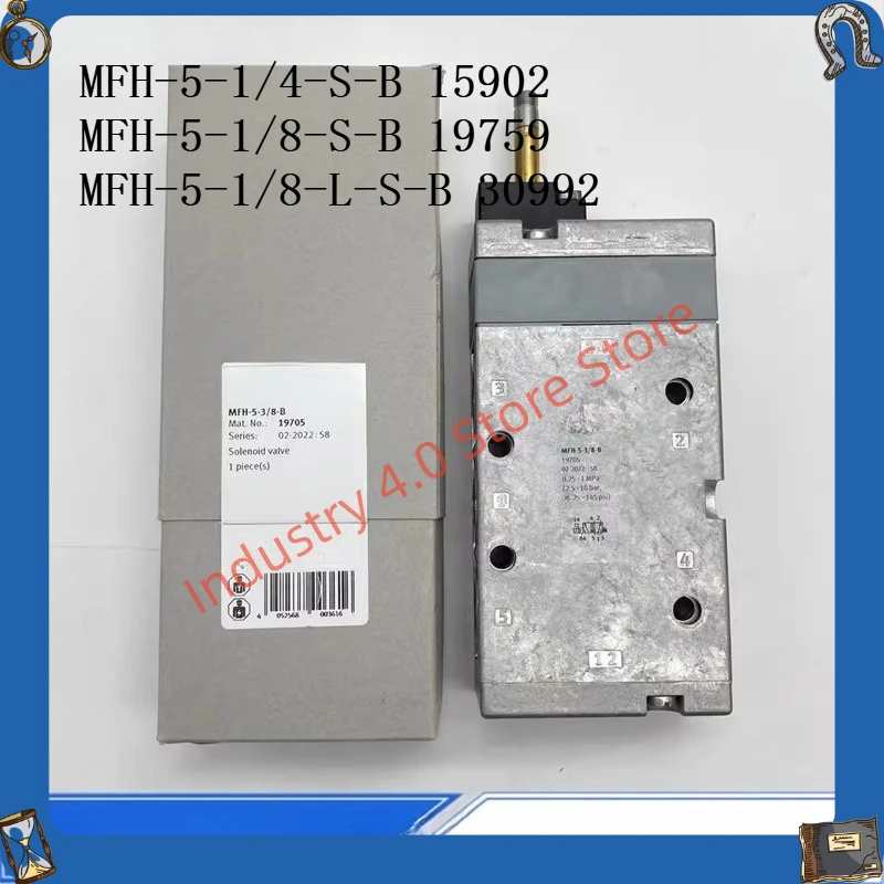 

Электромагнитный клапан MFH-5-1/8-1/4-L-S-B 30992 19759 15902, новый, оригинальный