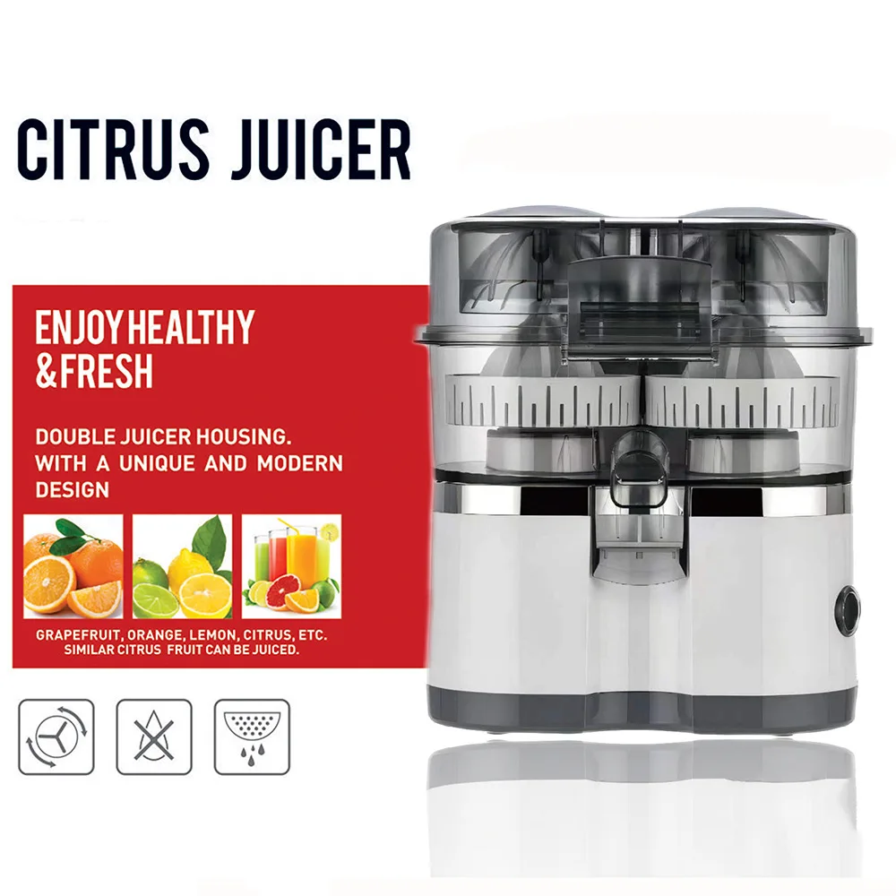 

Dual-function Electric Juicer, Slicing & Juicer for Citrus, Carrot & Fruits