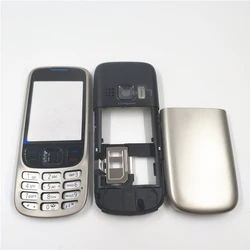 For Nokia 6303C 6303i 6303 Full Phone Housing Cover Case Repair Parts +English Keypad