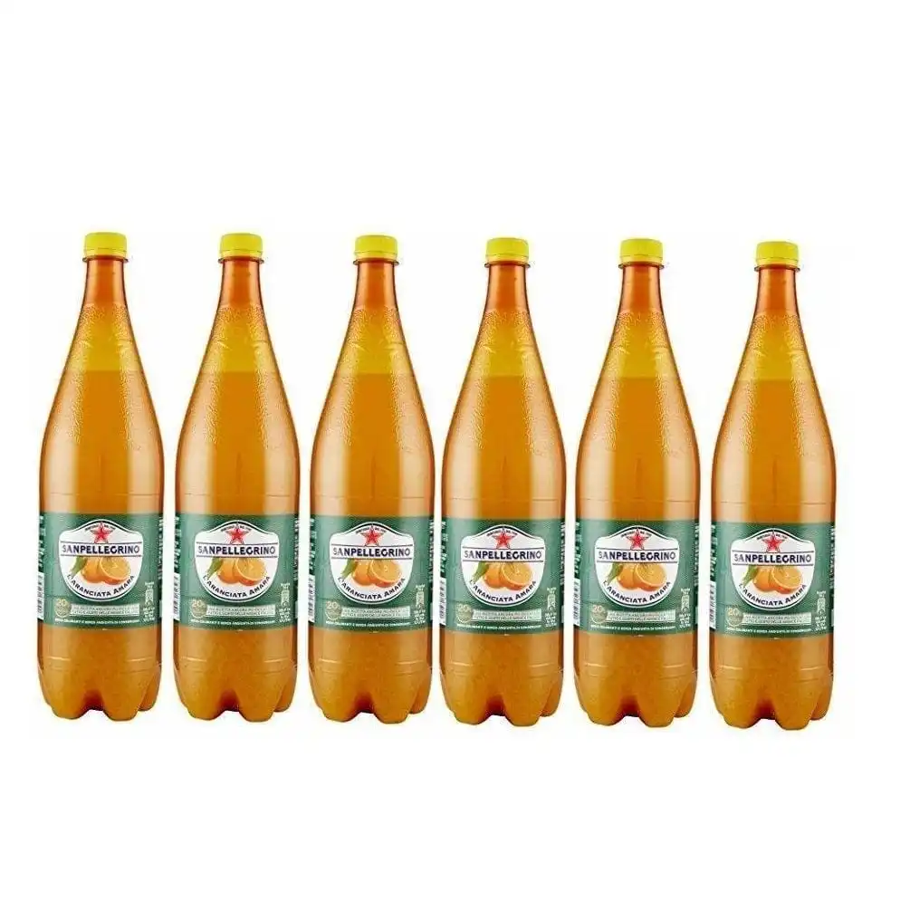 Napój gazowany Amara Aranciata Naturalli 6 x 1,2l - San Pellegrino