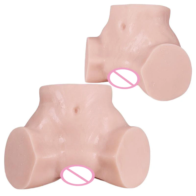 MIVM 4.5KG Sexy Adult Ass Sex Doll Half Body Soft Butt Artificial Vagina Anus TWO Holes Sex Toy Erotic Female Torso Doll 18+