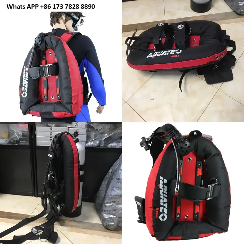 Genuine AQUATEC BC-924 24lb Regulator Buoyancy Controller BCD Diving Back Flotation for AQUATEC BC-924