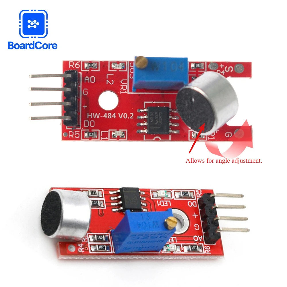마이크 음성 사운드 센서 모듈 KY-038 KY-037 사운드 감지 모듈 아두이노 DIY용 디지털 출력 센서