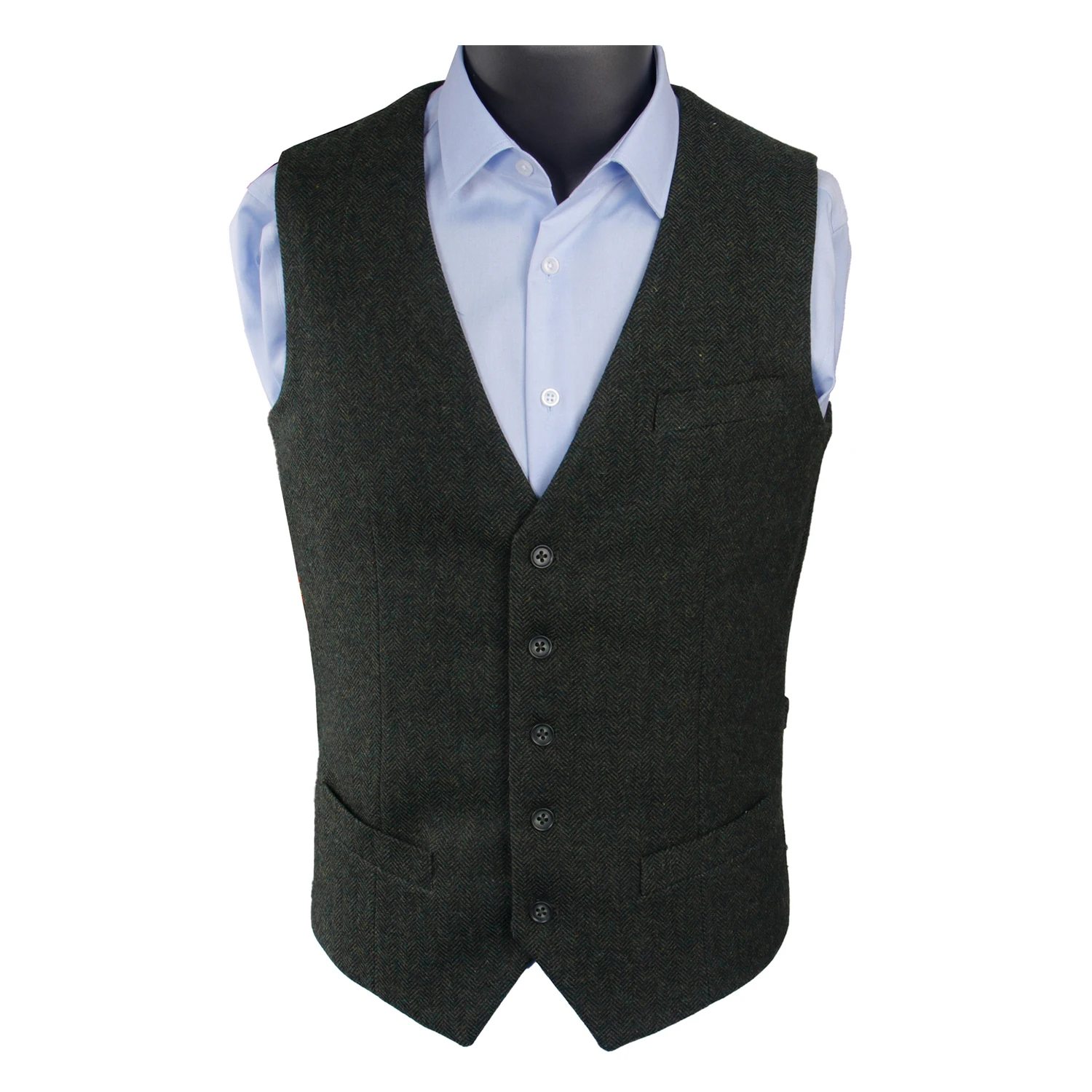 

Mens Vest Men Custom Made Waistcoat Green Heavy Warm Tweed Waistcoat Men Gilet Homme Gilet Sans Manche Homme Veste Tweed Homme