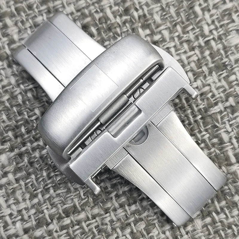 20 مللي متر/22 مللي متر زر الضغط 316L الفولاذ المقاوم للصدأ نشر المشبك ل تيسو T035 617 627 439 210 207 حزام الساعات مشبك 20/22 مللي متر مشبك #5