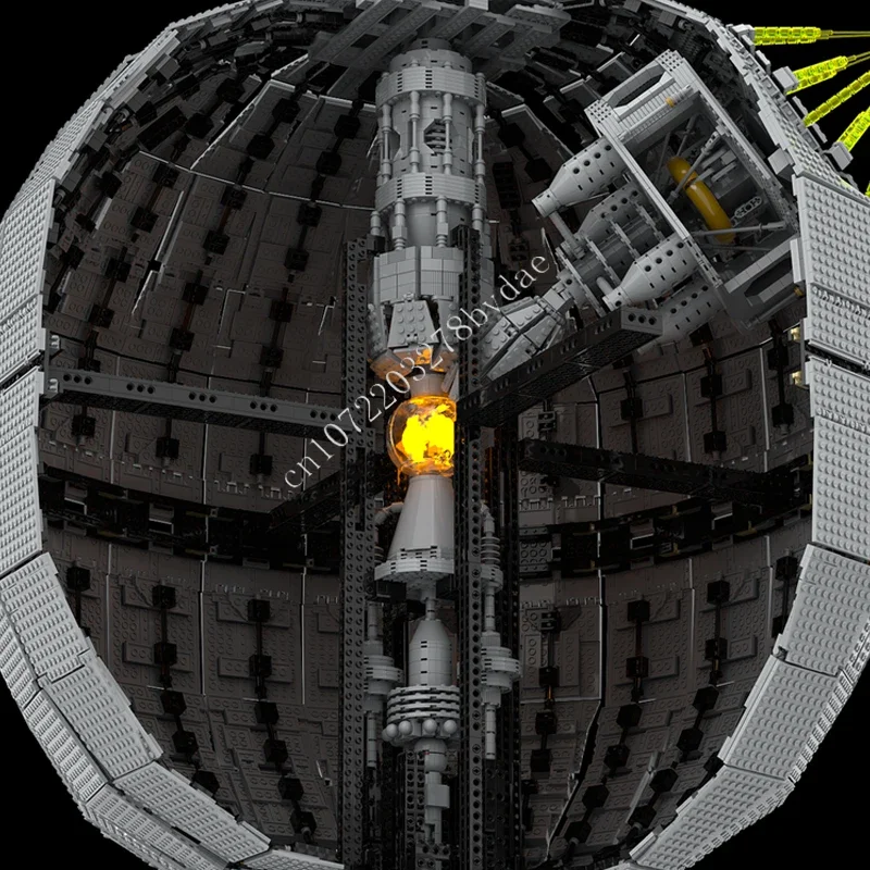 11634PCS UCS Star I accurate internal structure Space War Military MOC SpaceShip Battle Model Building Blocks DIY Toy Gift view 3