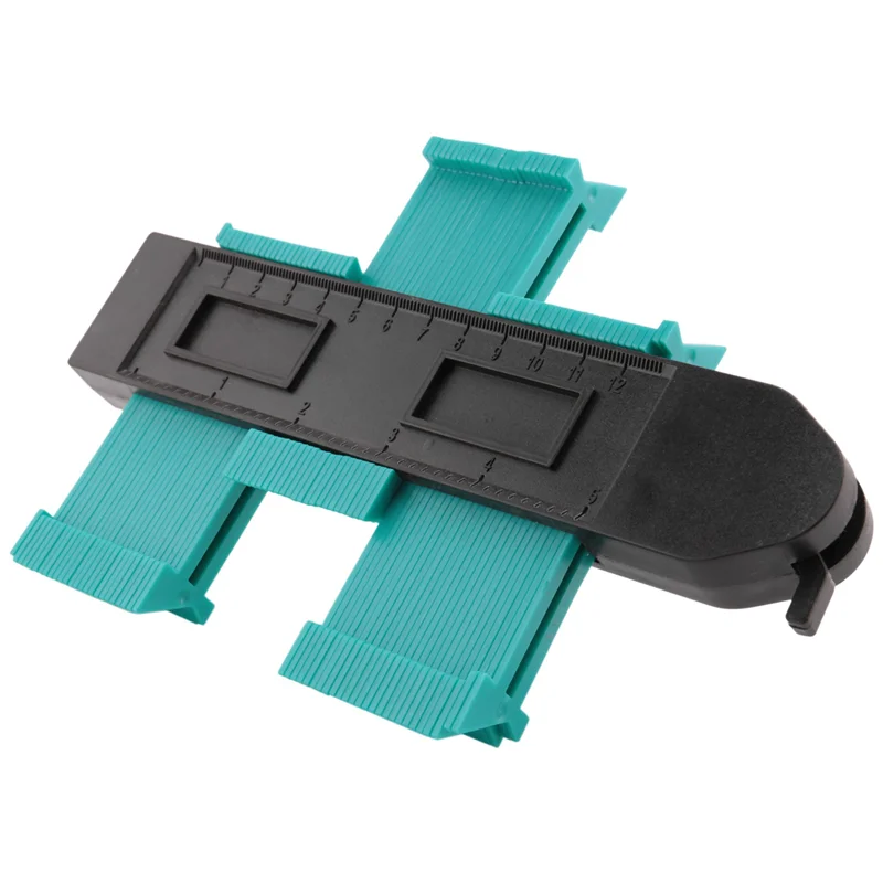 

AA21-Shape Contour Duplicator Profile Gauge Tiling Laminate Tiles Edge Shaping Wood Marking Tool Easy Cutting Profile Measuring
