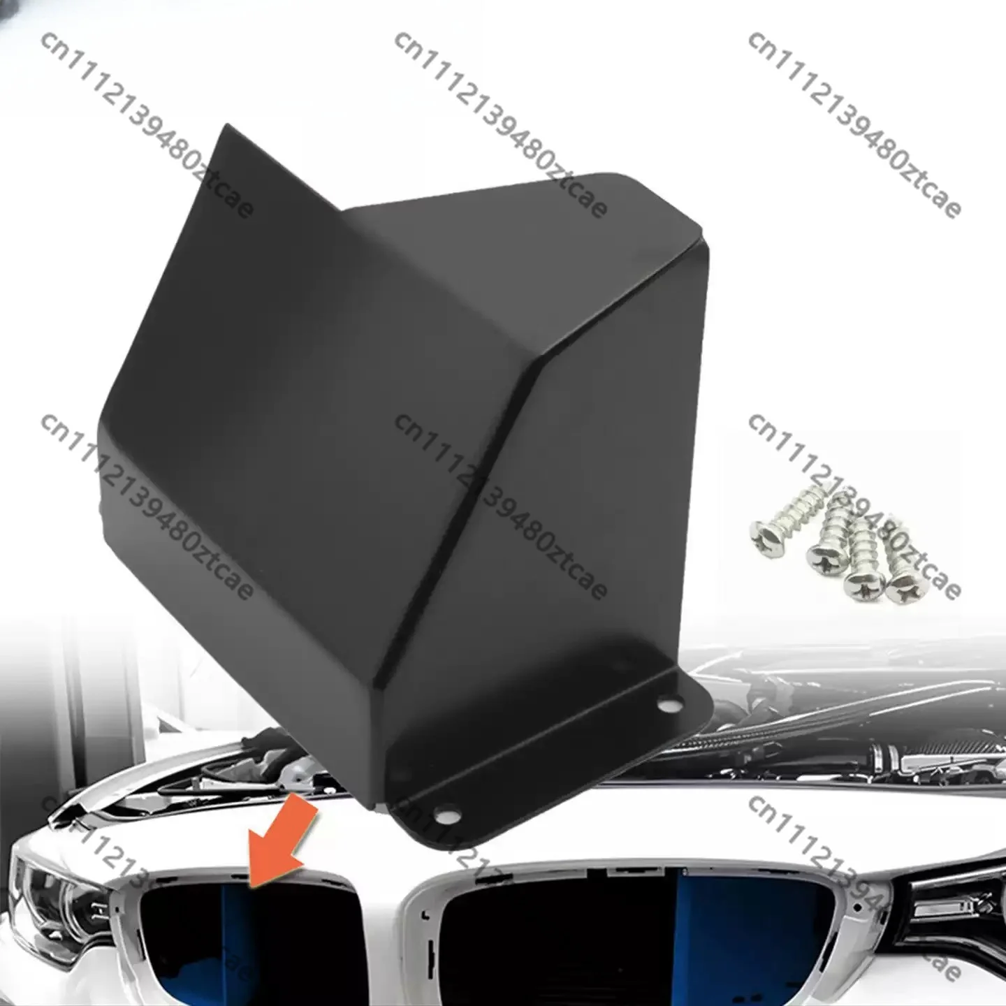 Automobile Engine Spare Parts Air Intake Guide Plate Heat‑Resistant Protective Heat Shield Baffle Assembly