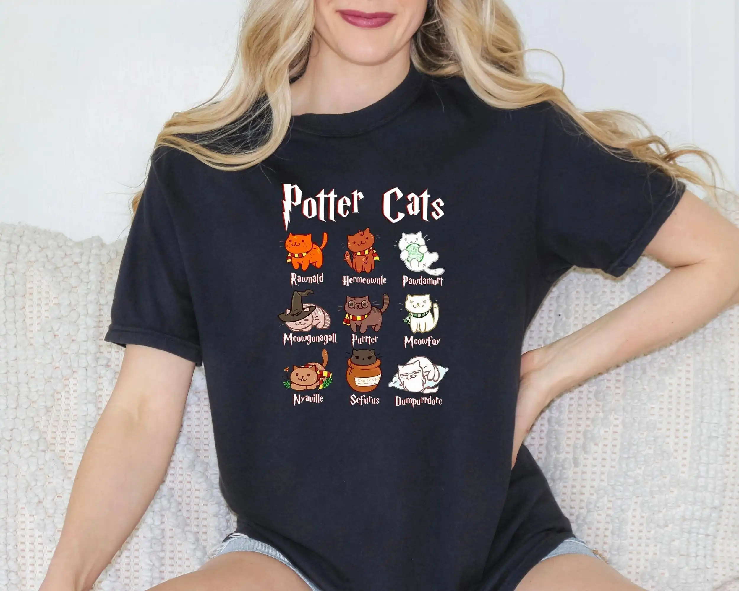 Comfort Colors T Shirt Pretty Cat Women Birthday For Lover Funny Pet Kitten