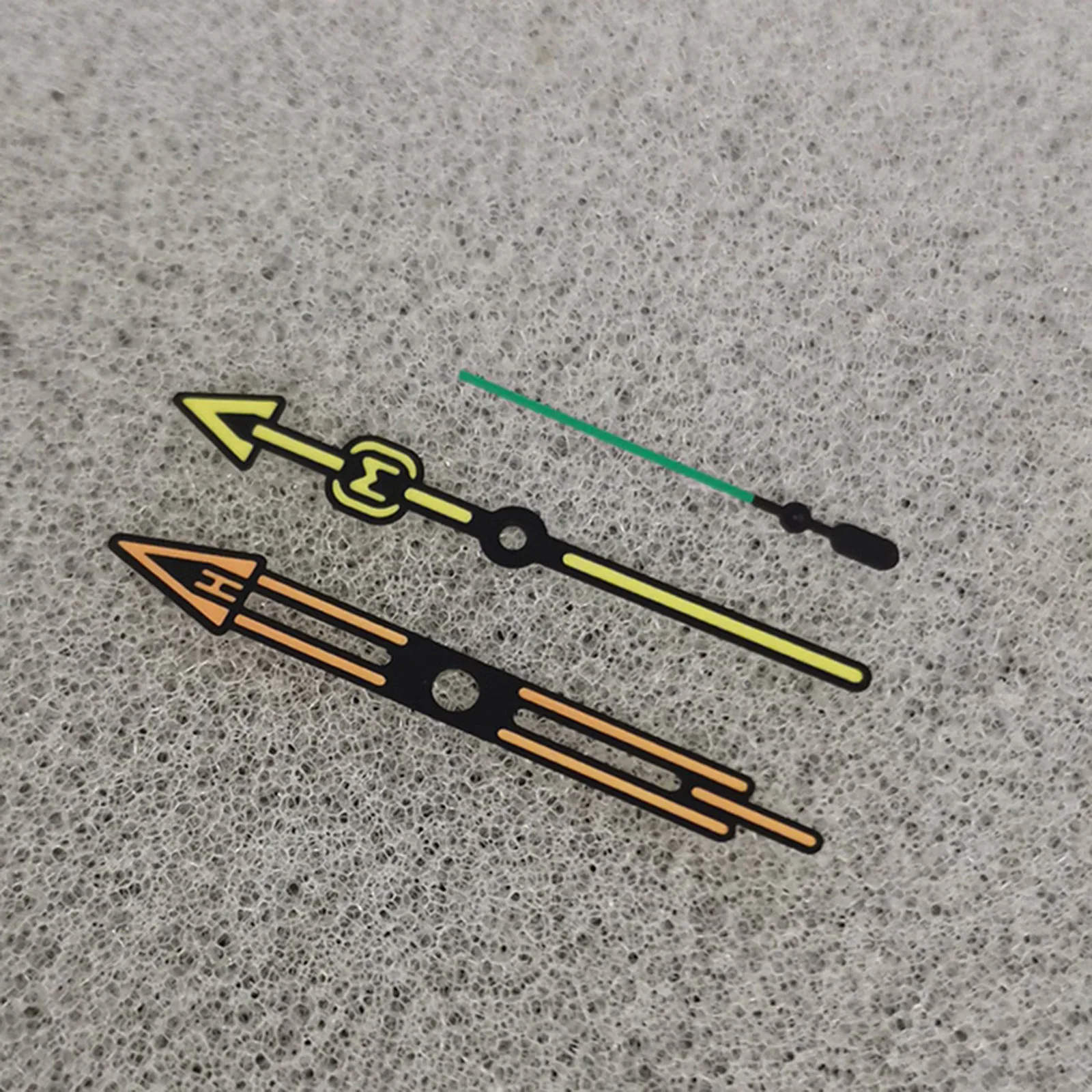 الأخضر مضيئة ساعة يد 12*12.5*12.5 مللي متر تعديل مؤشر السهم ل NH35/ NH36/ 4R/ 7S حركة استبدال إبرة