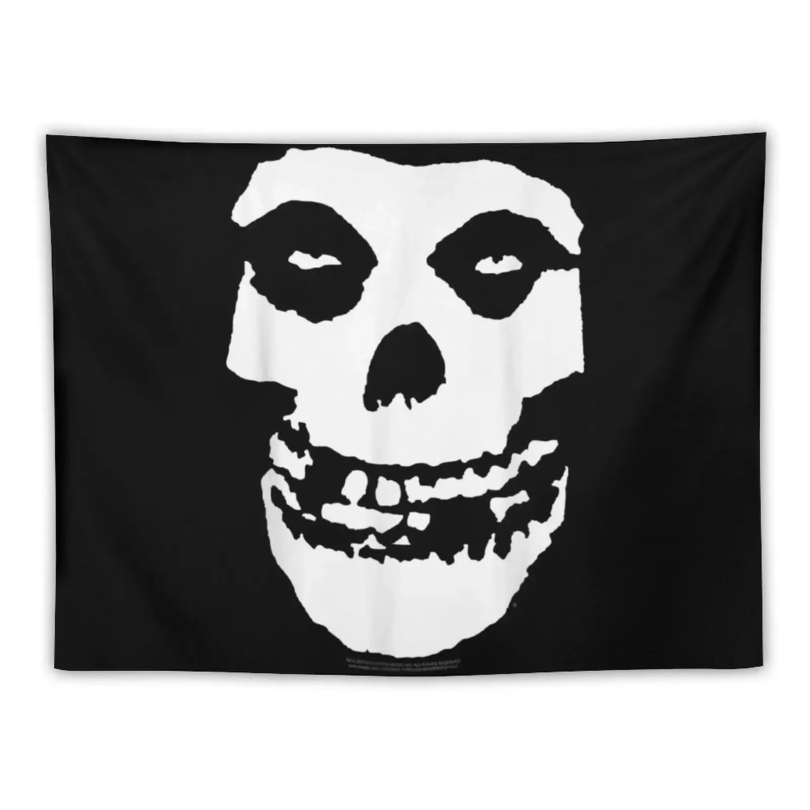 Mens Misfits Fiend Skull Tapestry Wall Art Wall Decorations Tapestry