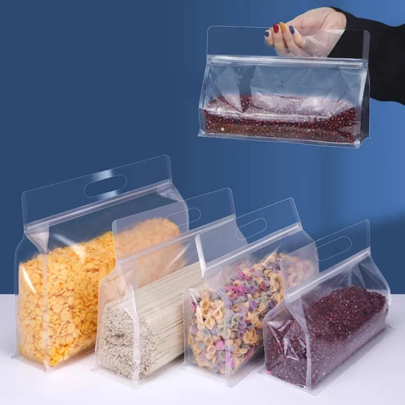 Silicone Food Storage Containers Leakproof Containers Reusable Stand Up Zip Shut Bag Cup Fresh Bag Food Storage Bag Fresh Wrap