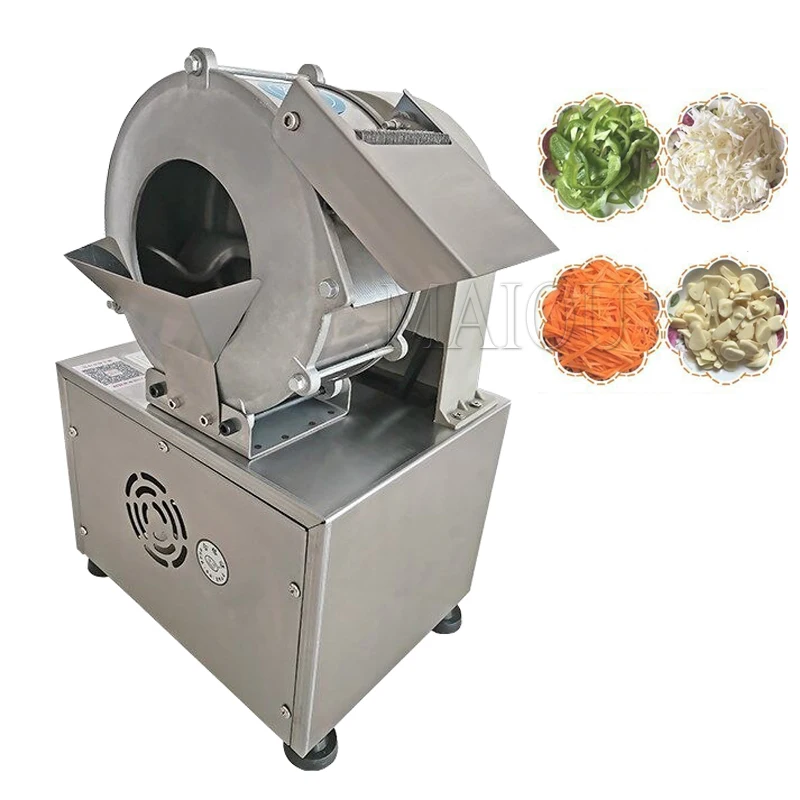 

Electric Shredded Vegetables Slicing Machine Commercial Stainless Steel Food Cut Minced Potato Carrot Slicer