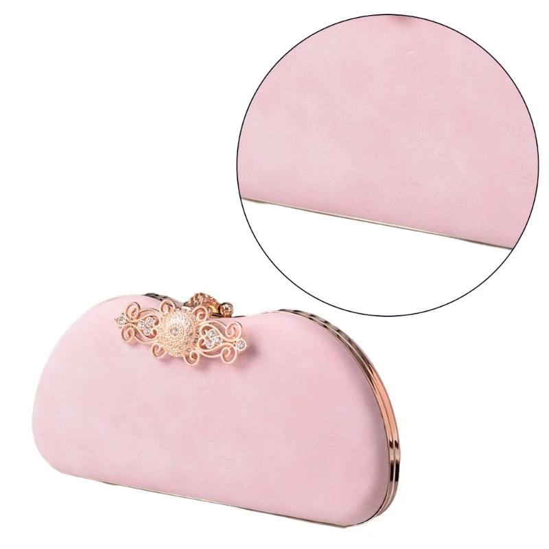 Clutch Bag for Wedding Party Women Girl Formal Evening Bag with Chain