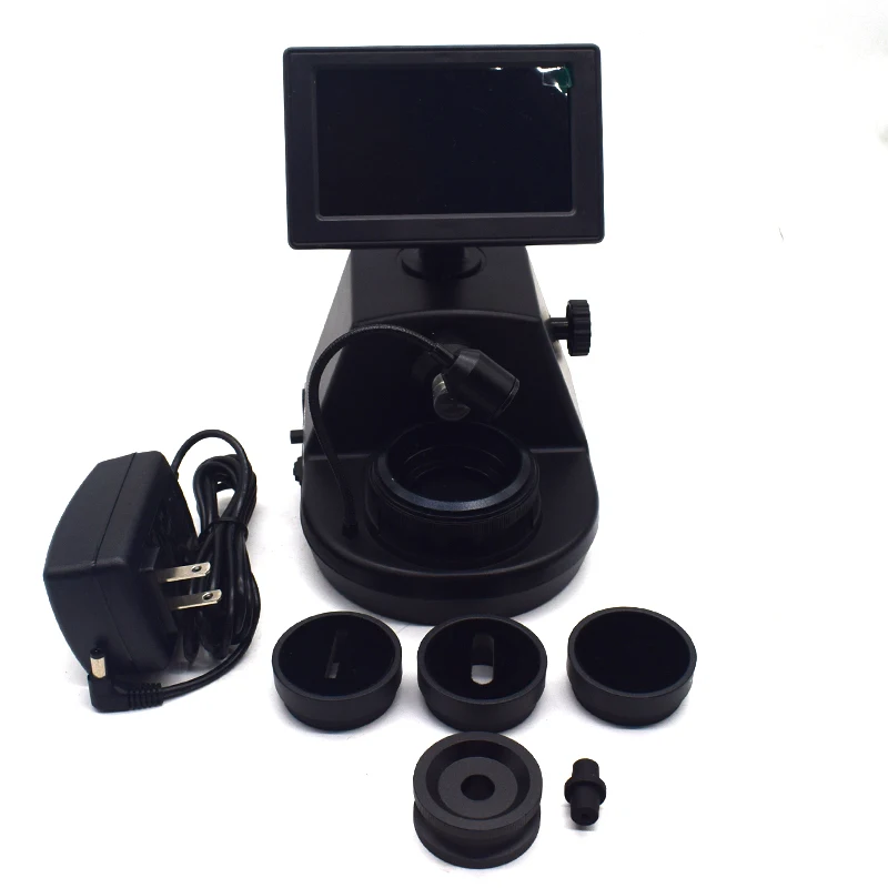 Digital Diamond Girdle Viewer Microscope Camera Diamond Inscription Viewer with 4.3Inch LCD Screen Properties Observer