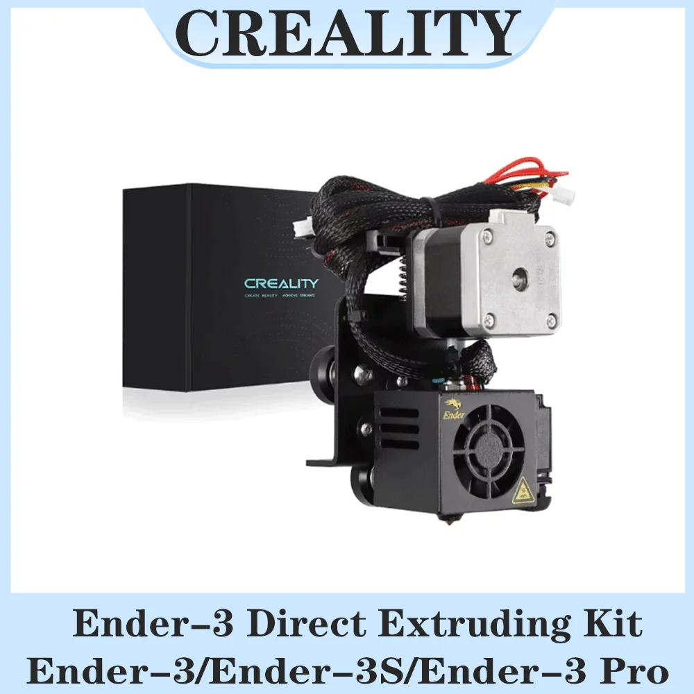 

Комплект экструдера CREALITY Direct Drive для Ender 3/Ender-3 Pro — улучшенный шаговый двигатель 42-40 с хотэндом и кабелями вентилятора 1,75 мм