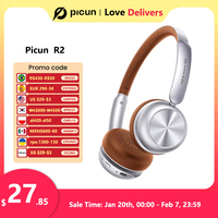 Picun R2 Wireless Headphones Spatial Audio Bluetooth 5.4 Low Latency Wireless Headset ENC HD Mic HIFI Foldable APP Control 100H