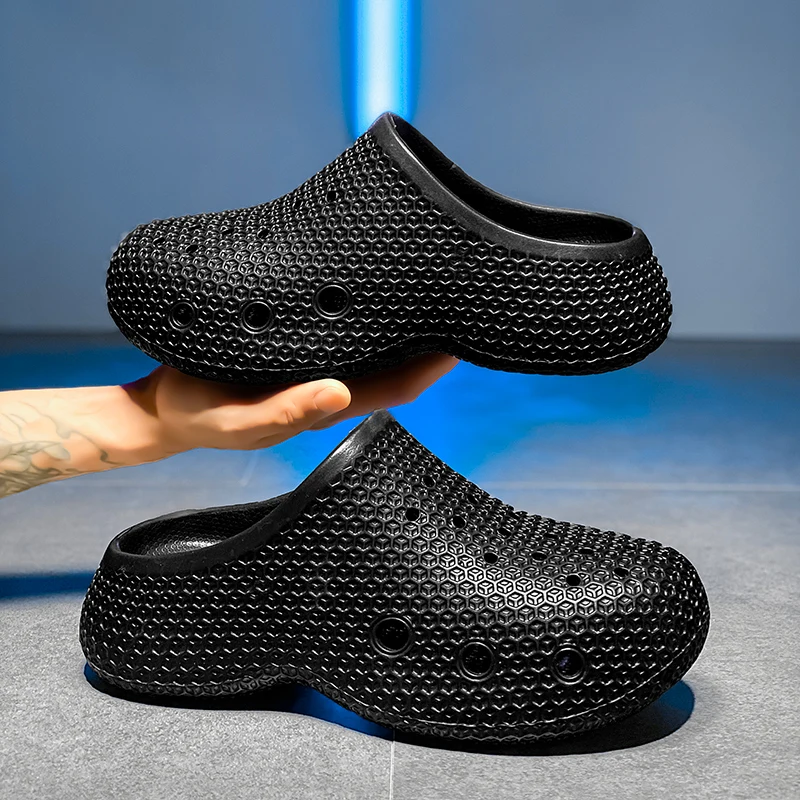 2026 Couple's thick-soled EVA cross-border 3D patterned best-selling slippers and sandals  beach women sandals