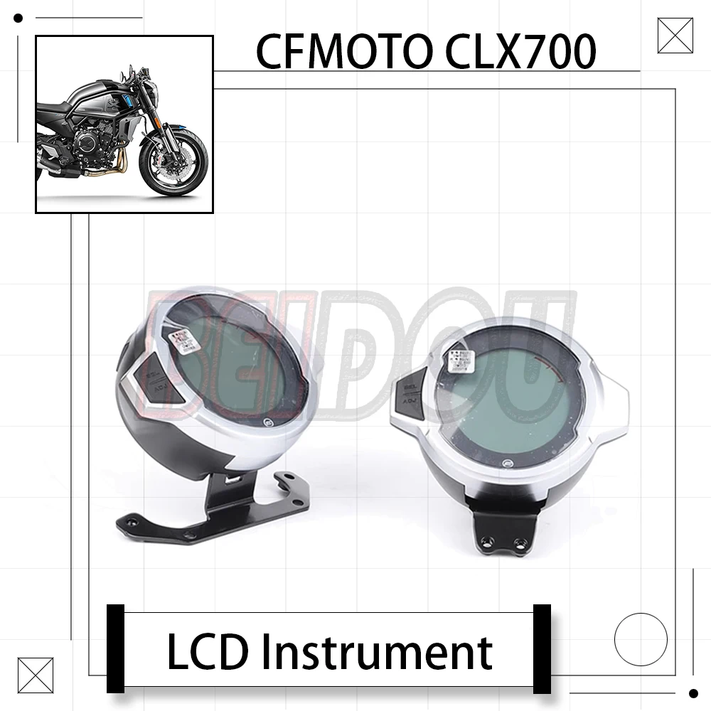 

For CFMOTO CLX700 CLX-700 700 CLX Motorcycle Original LCD Instrument Display Meter Odometer Kilometer Meter