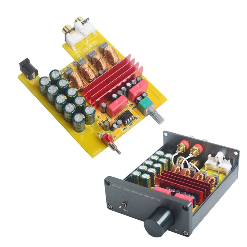 B03B-Hifi Class D Audio Digital Power Amplifier TPA3116 Advanced Mini Home High Power Amplifier Board