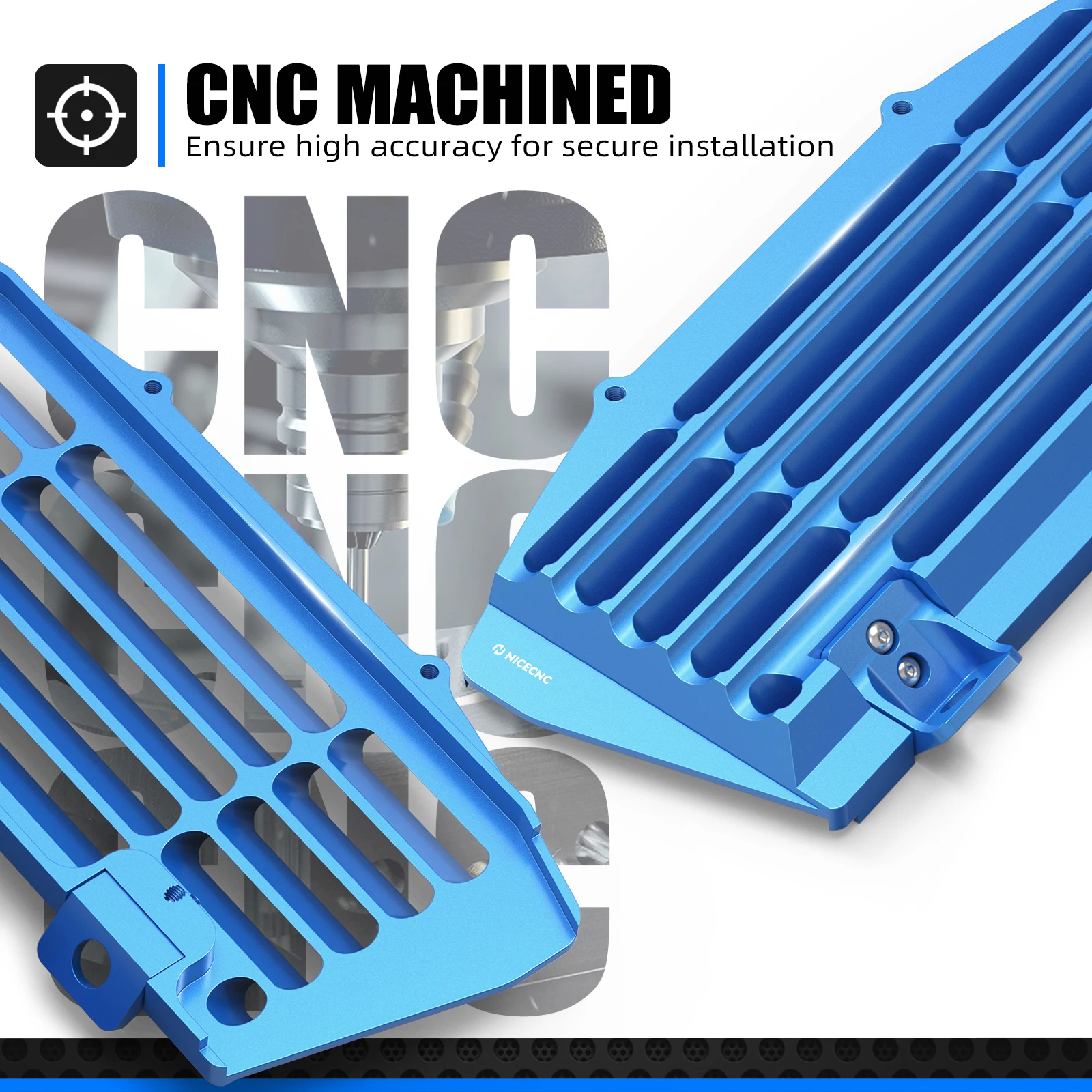 For Husqvarna TE 300 TE 250 FE 250 FE 350 FE 450 501 2017-2023 Grill Radiator Guards TX 300 TC 125 FC 250 2017-2022 For KTM EXC - Image 4