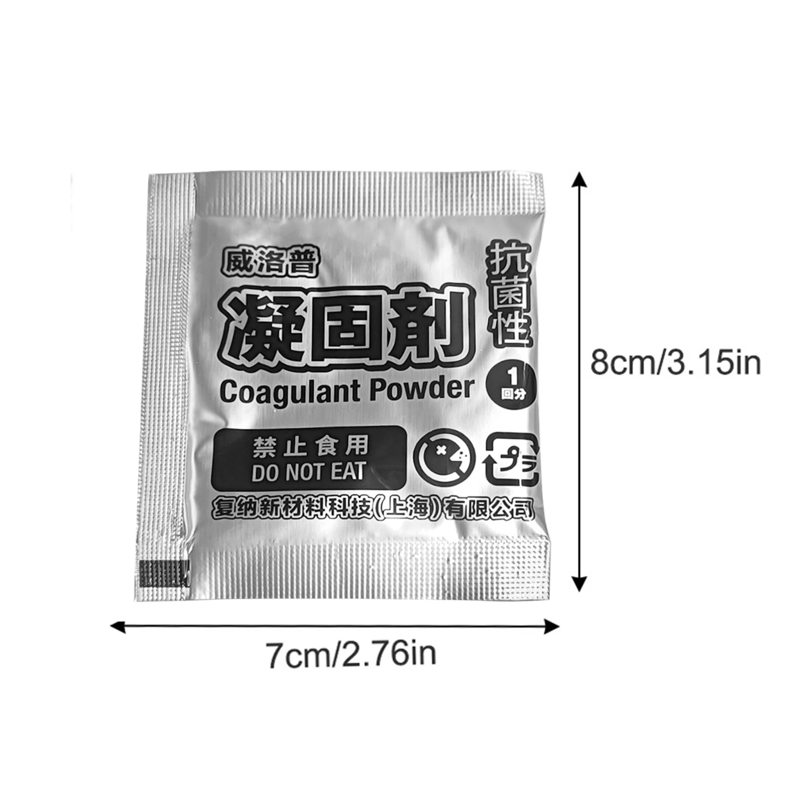 12Pcs Camping Toilet Chemicals Poo Gel Eco Absorbent Gel Portable Toilet Powder for Portable Toilet for Outdoor Camping Hiking