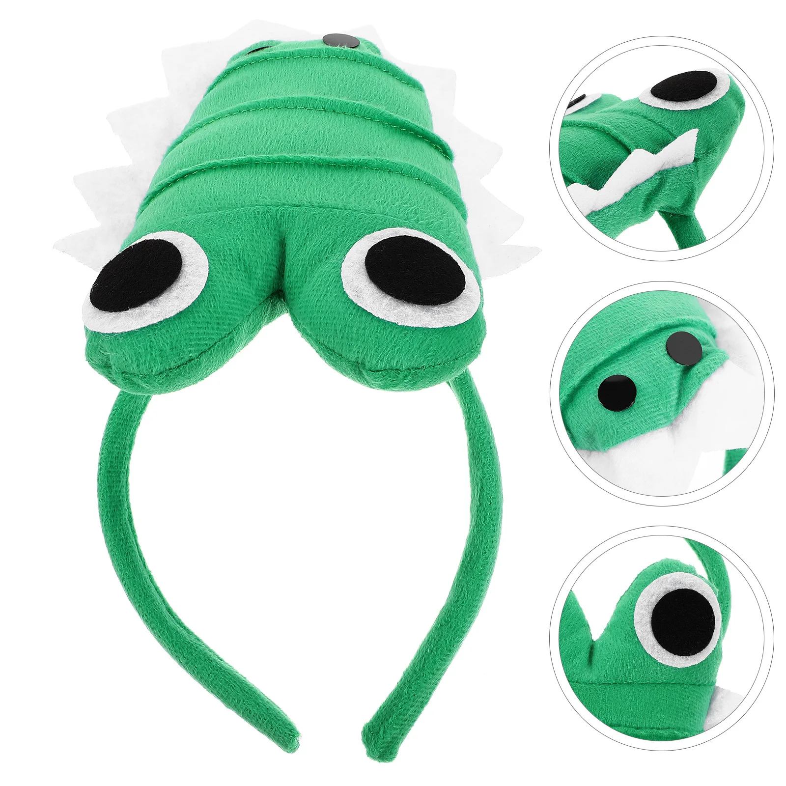 

Повязка на голову с милым мультяшным животным, головной убор для Хэллоуина, аксессуар для костюма, забавная повязка для волос, головной убор