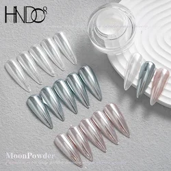 HNDO 11 Color Moonlight Aurora Nail Glitter Chameleon Powder Bright Mirror Effect for Manicure Nail Art Design Pigment Dust CM