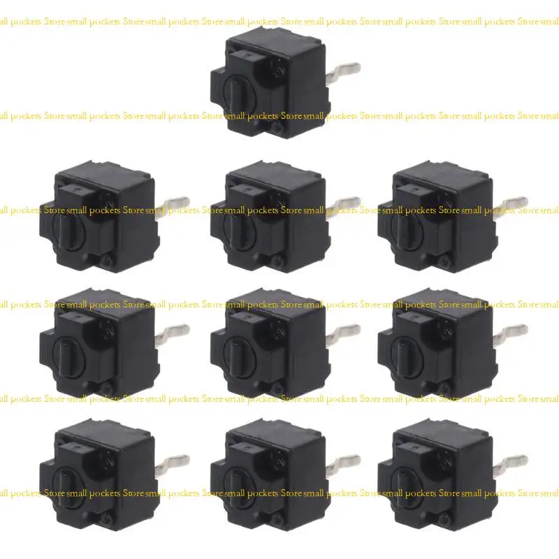 R1WD 10PCS EVQP0K07KBB4 Muisschakelaars Knop Muis Microswitch Zwarte vlekken Gaming Muis Microswitch