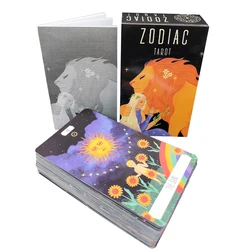 Zodiac Divination Tarot Deck with Guide Book for Beginners tarot Cards for Beginners.Fate Divination