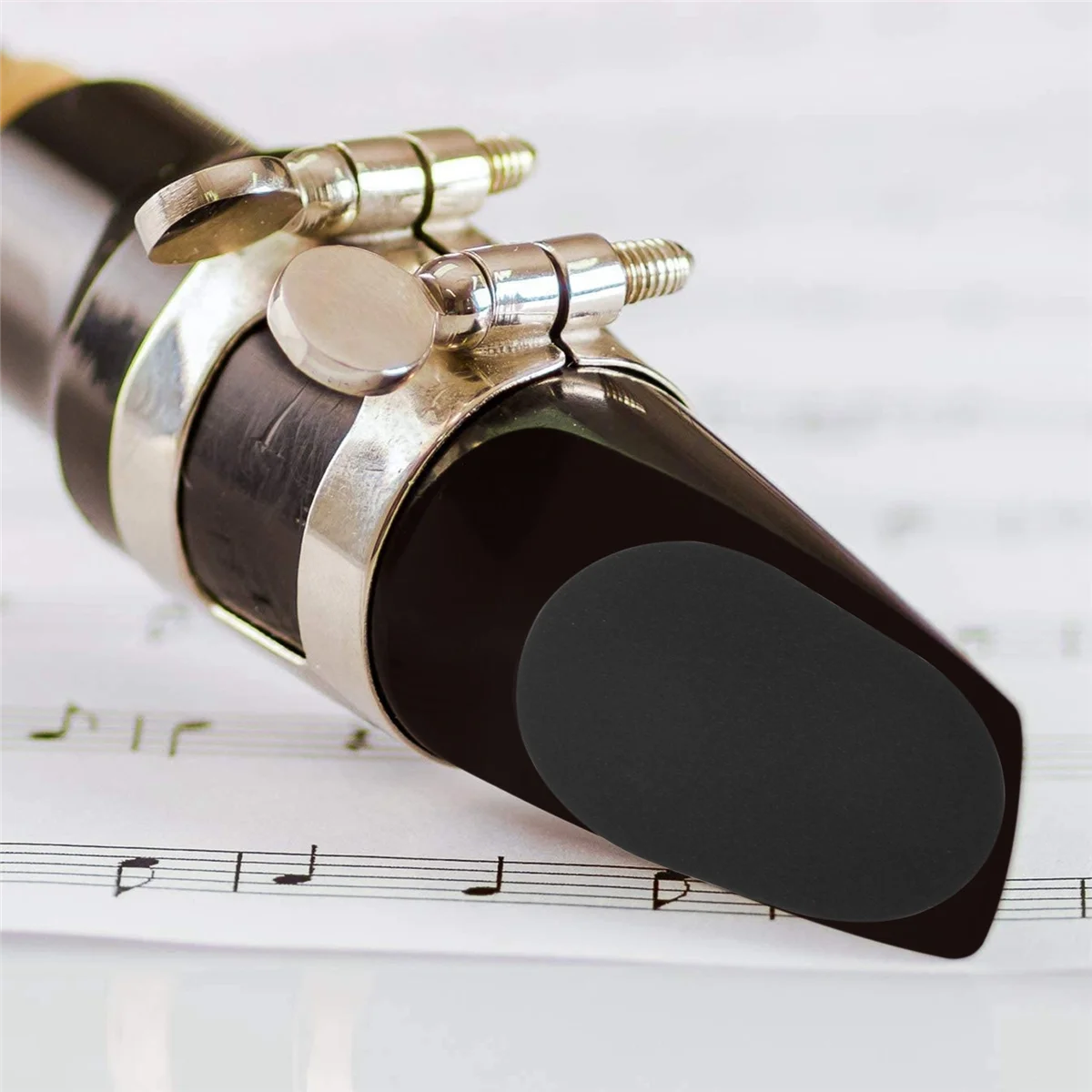 AT77 40 ชิ้นหมอนอิงปากเป่าแซ็กโซโฟน, 0.8 มิลลิเมตร Tenor/Alto Clarinet และแซ็กโซโฟนแพทช์แผ่น