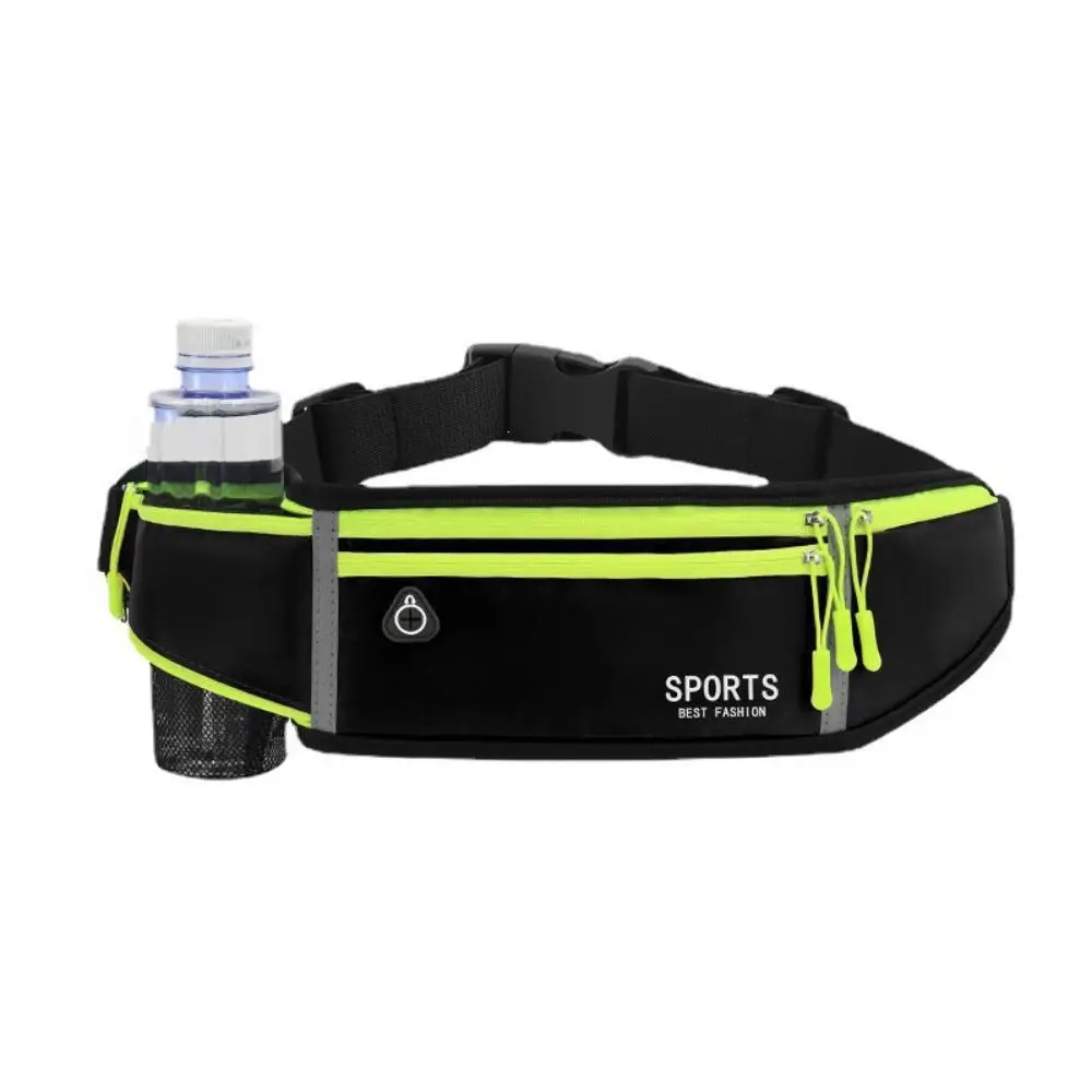 Waterproof Running Waist Bag Invisible Lightweight Marathon Jogging Bag Reflective Strip Portable Sports Fanny Pack