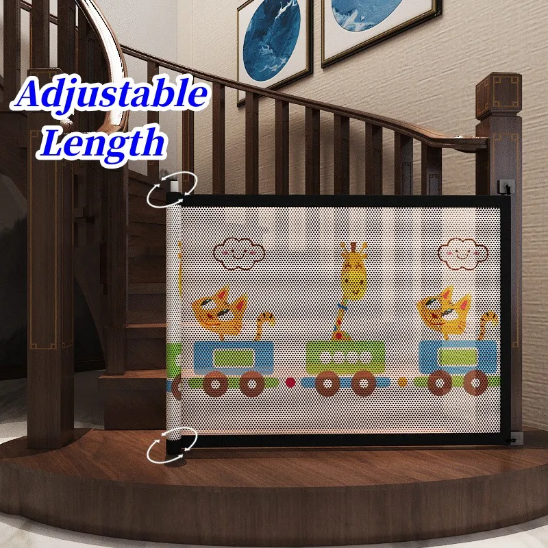 134cm Baby Playpens Door Baby Fence Baby Activity Gym Baby Playpen for Children Baby Fence Children\'s Fence Door Fence for Child