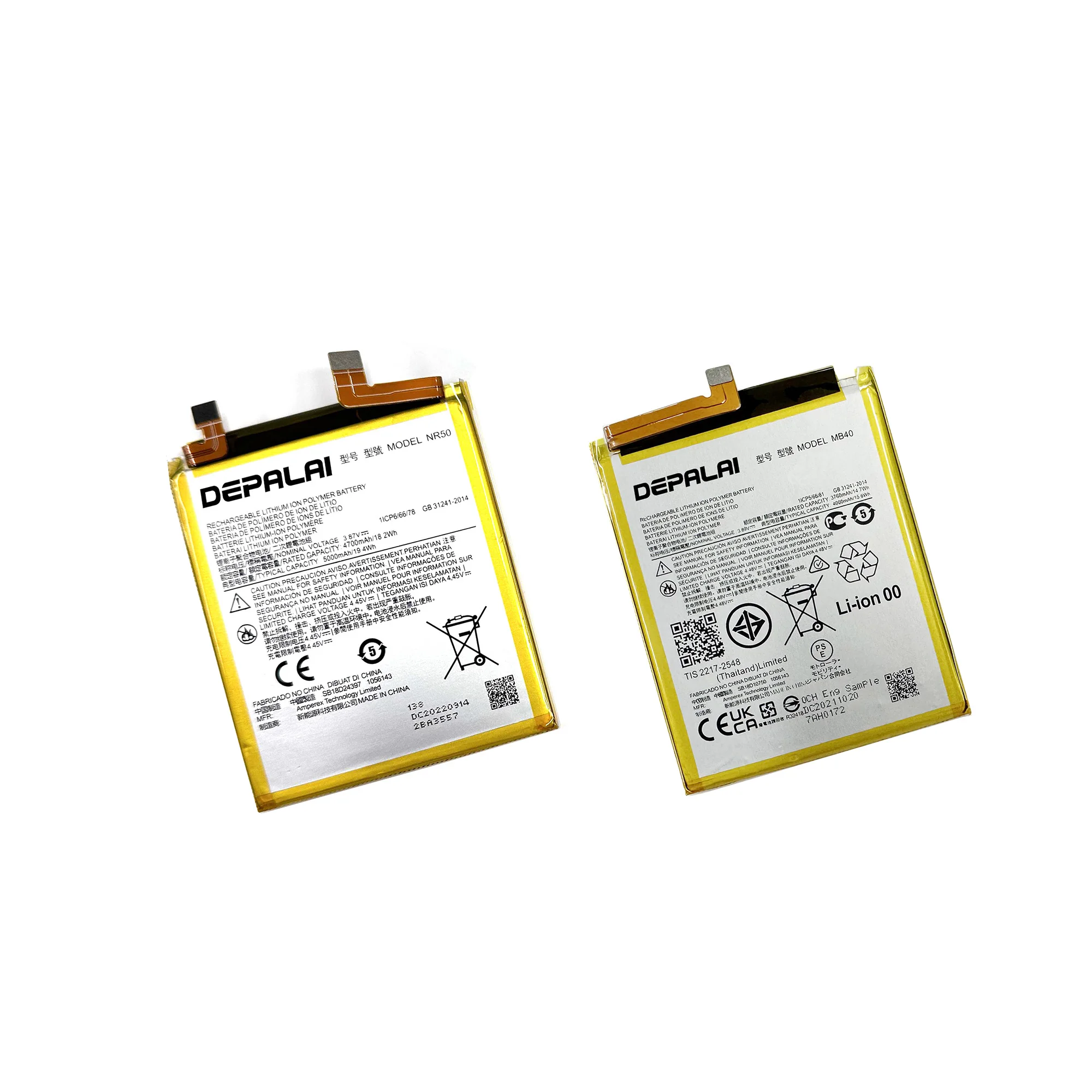 

LW50 MB40 MT45 NR50 Battery For Motorola Edge+ Plus Edge20 20Pro EdgeS Pro Edge X30 30Ultra Batteries Rechargeable Battery