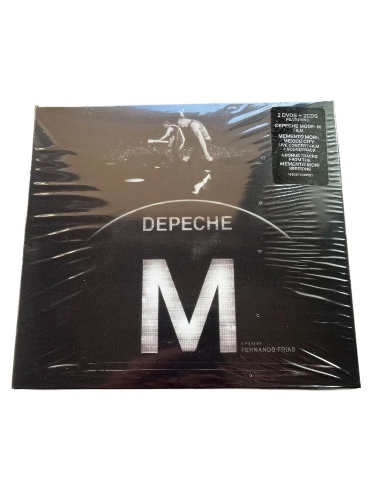 Klasyczny brytyjski zespół muzyki elektronicznej D-Depeche M-Mode M 2CD+2DVD Deluxe 4-dyskowa wersja Zestaw Muzyczny z Sceną Memento Mori - Prezent — zdjęcie produktu 4