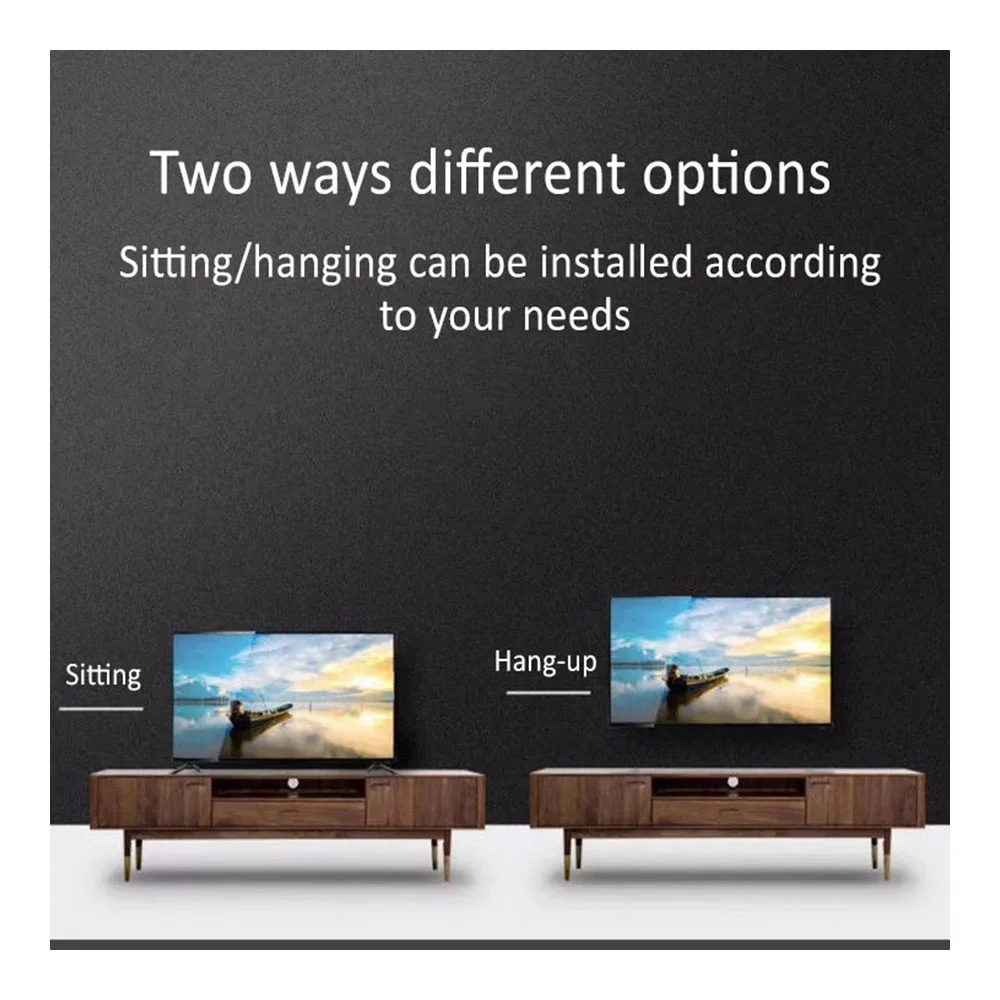 Televisão de protocolo de Internet de 95 polegadas 32/46/50/80/95 Smart TV de projeção de tela sem fio móvel