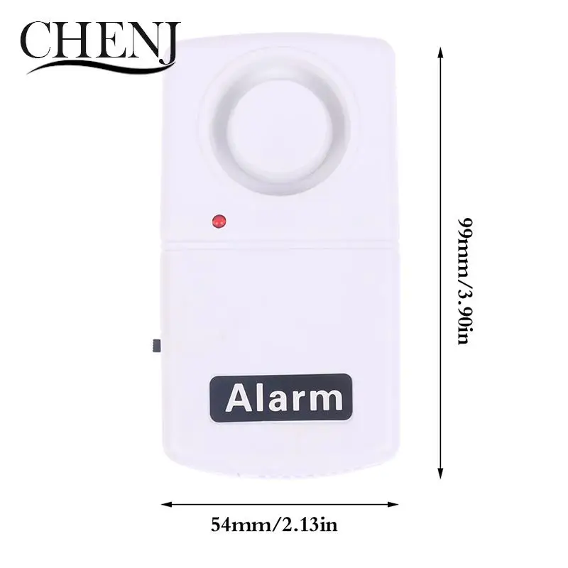 120db Door Window Vibration Shock Glass Break Alarm Siren LED Indicator Home Vibration Alarm Detector Anti-theft Alarm Sensor