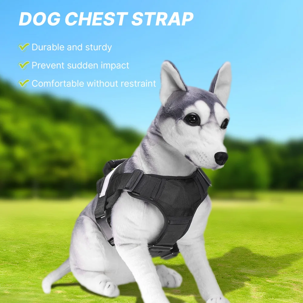 

No Pull Dog Harness Vest Front Clip Heavy Duty Reflective Easy Control Handle For Large And Medium Dog Walking