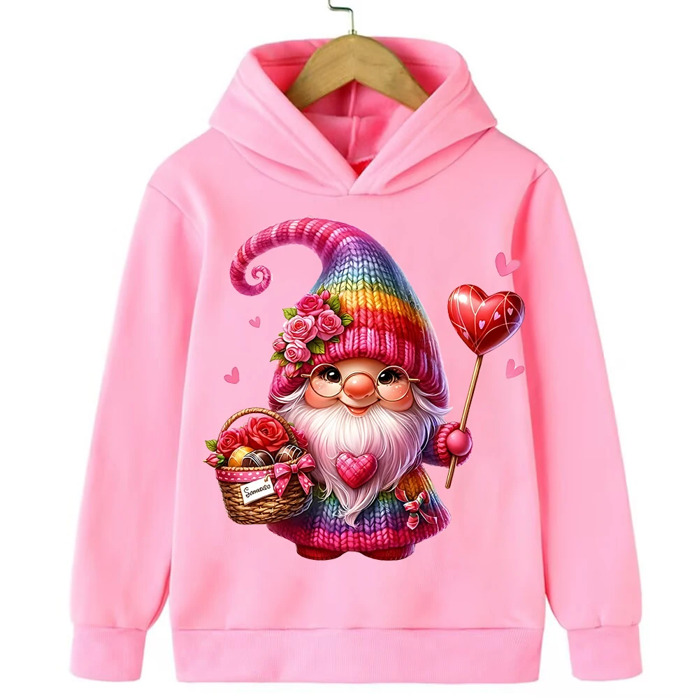 

Sweatshirts, Christmas hoodies, cartoon fashion, Santa Claus printed clothes, children's clothing for boys and girls