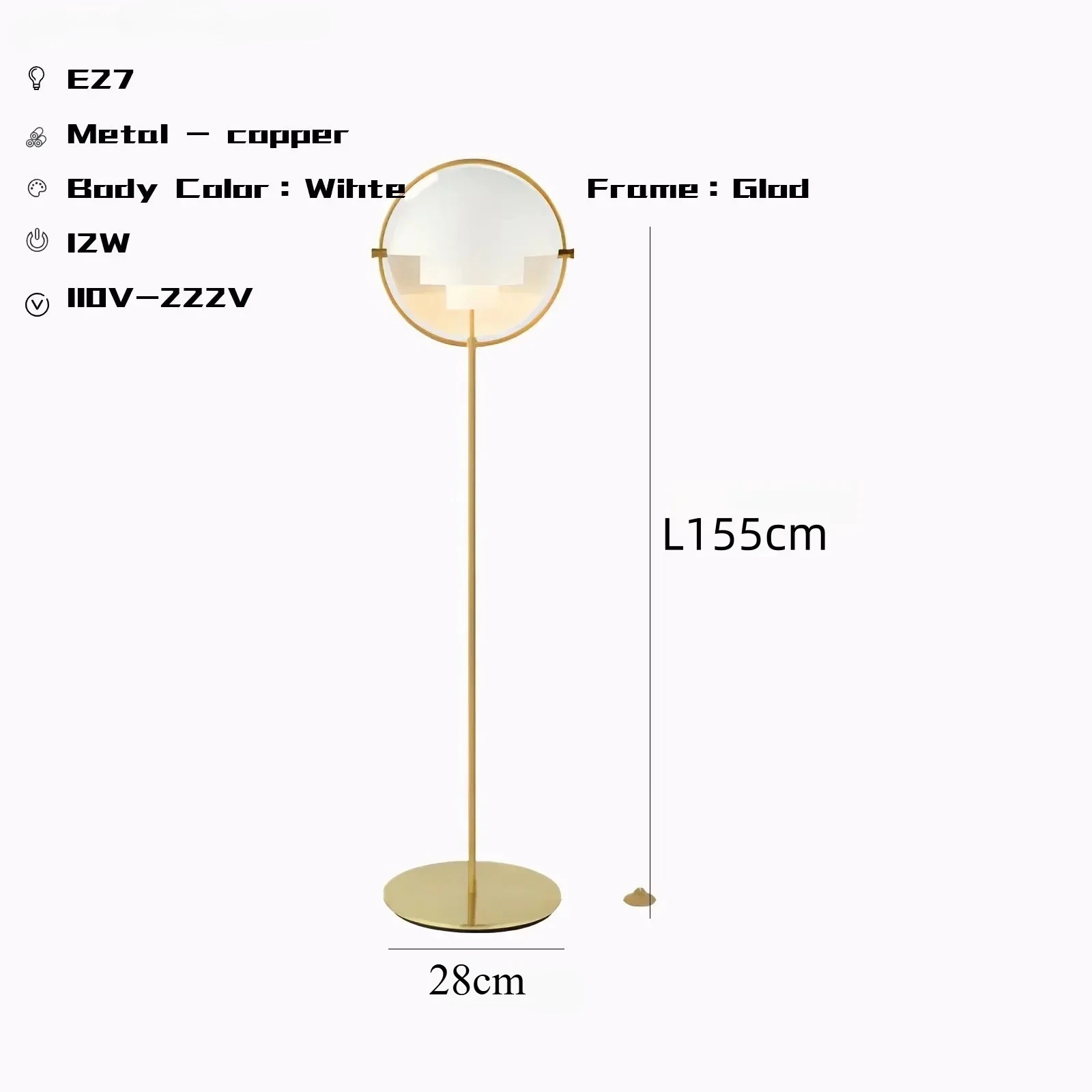 Moderne Gubi vloerlampen voor woonkamer Designer zwart metalen staande lampen slaapkamer binnenverlichting voetlamp salonarmatuur