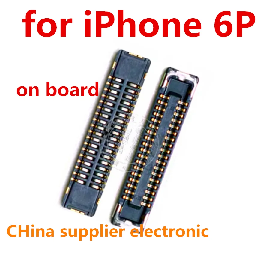 

Для iPhone 6P 6PLUS на плате гибкий сенсорный экран дигитайзер TP FPC IC разъем J2401