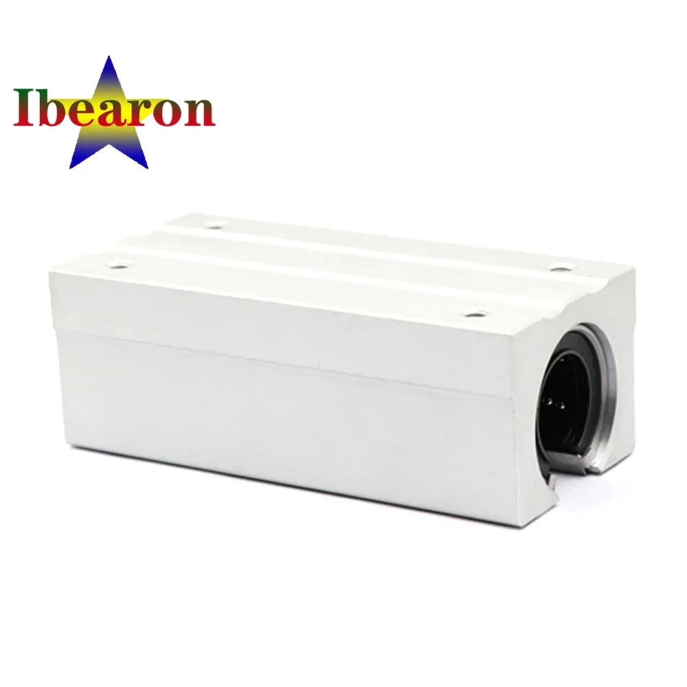 1PCS SBR35LUU Lengthen Open Type Aluminum Alloy Linear Rail Slider with Preload Plate For CNC Router XYZ Table 3D Printer Parts