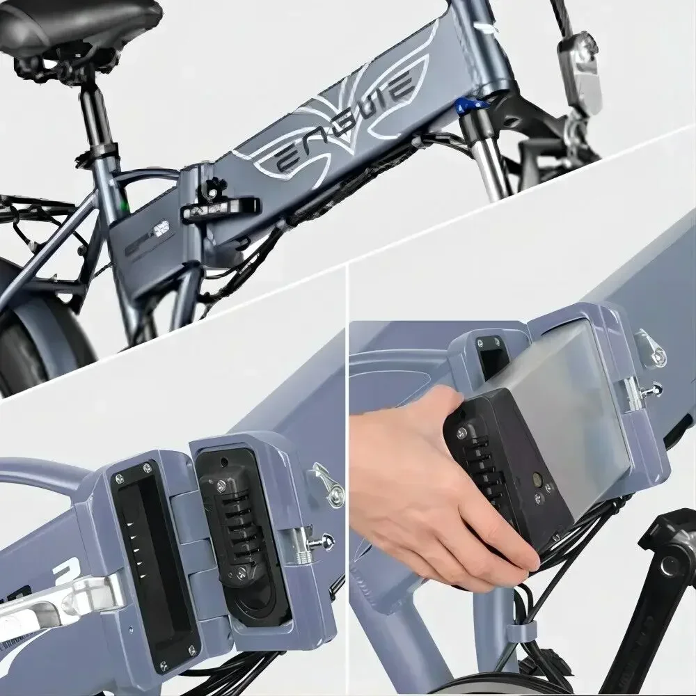 Wbudowana bateria 48 V 12 Ah do rowerów elektrycznych Samebike LO26/R5s i innych — moc 750 W, ogniwa 18650 zapewniające wyjątkową wydajność