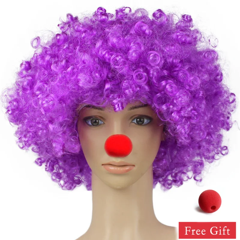 Disfraz De Payaso, Peluca De Payaso, Accesorios Para Nariz D Disfraz De Payaso, Peluca De Payaso, Accesorios Para Nariz D