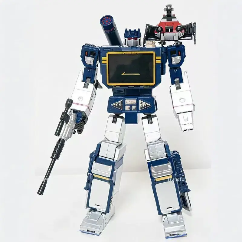 Original Brand New Transformation Robot Toy THF-Soundwave G1 Anime Movies Moving Figures Model Action Doll Birthday Popular Gift