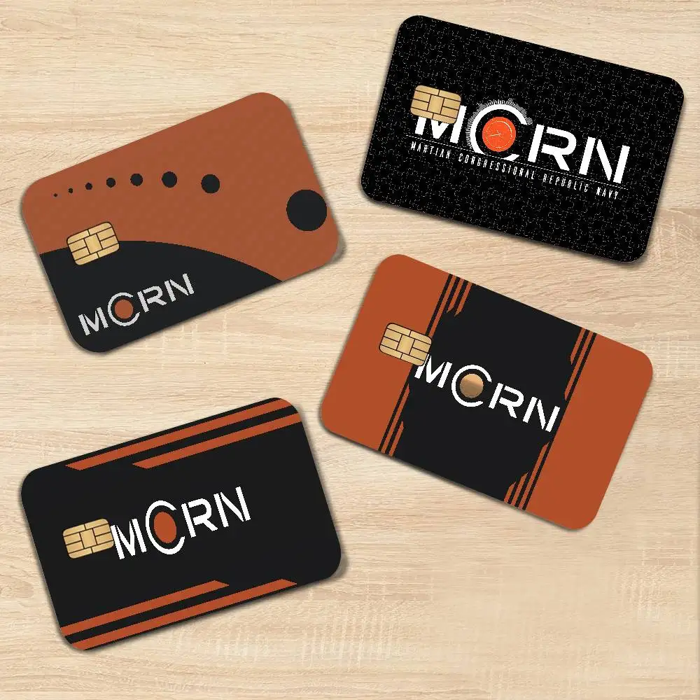 The Expanse MCRN Logo Anmie Sticker Film Skin Cover for Credit Card Debit Bank Card Front