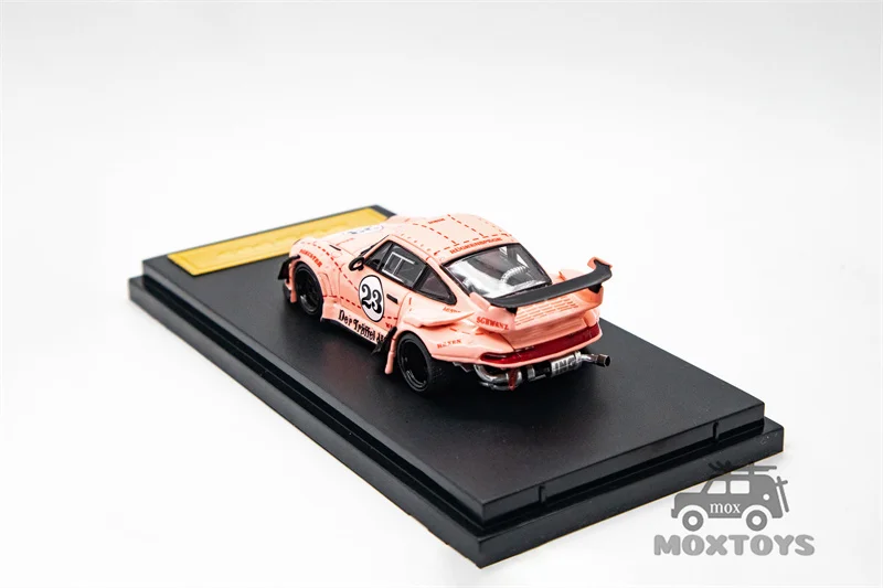 نموذج النجمة 1:64 Rauh-Welt RWB993 GT Pink Pig (Der Truffel Jager) limitd999 Diecast Model Car