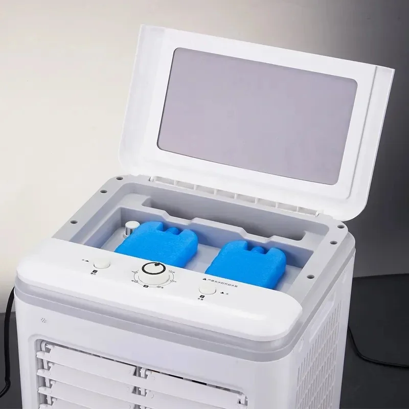 Ventilatore elettrico portatile per aria condizionata a risparmio energetico per mini stanza, per uso domestico, camper, garage, hotel