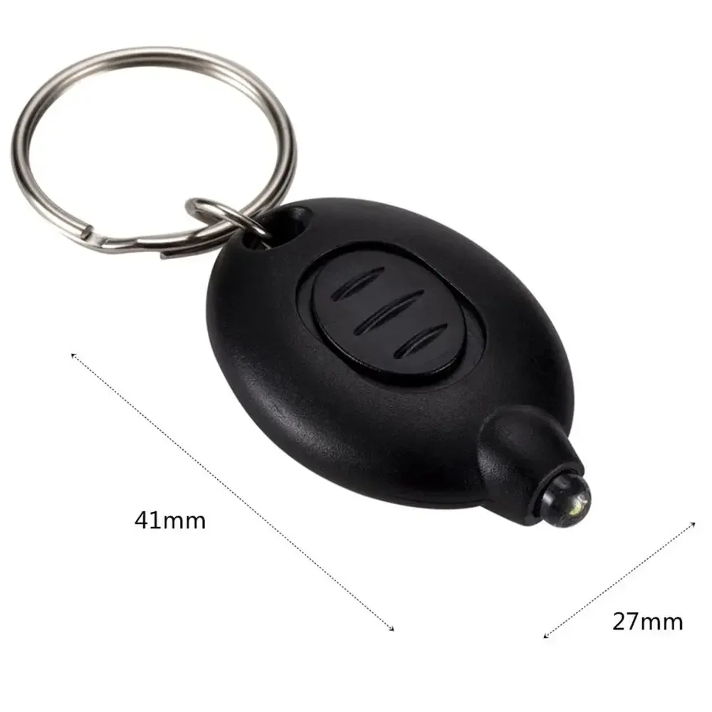 Mini Flashlight White Light Keychain Lights Portable Emergency Light Torch Keychain Flashlight for Outdoor Activities