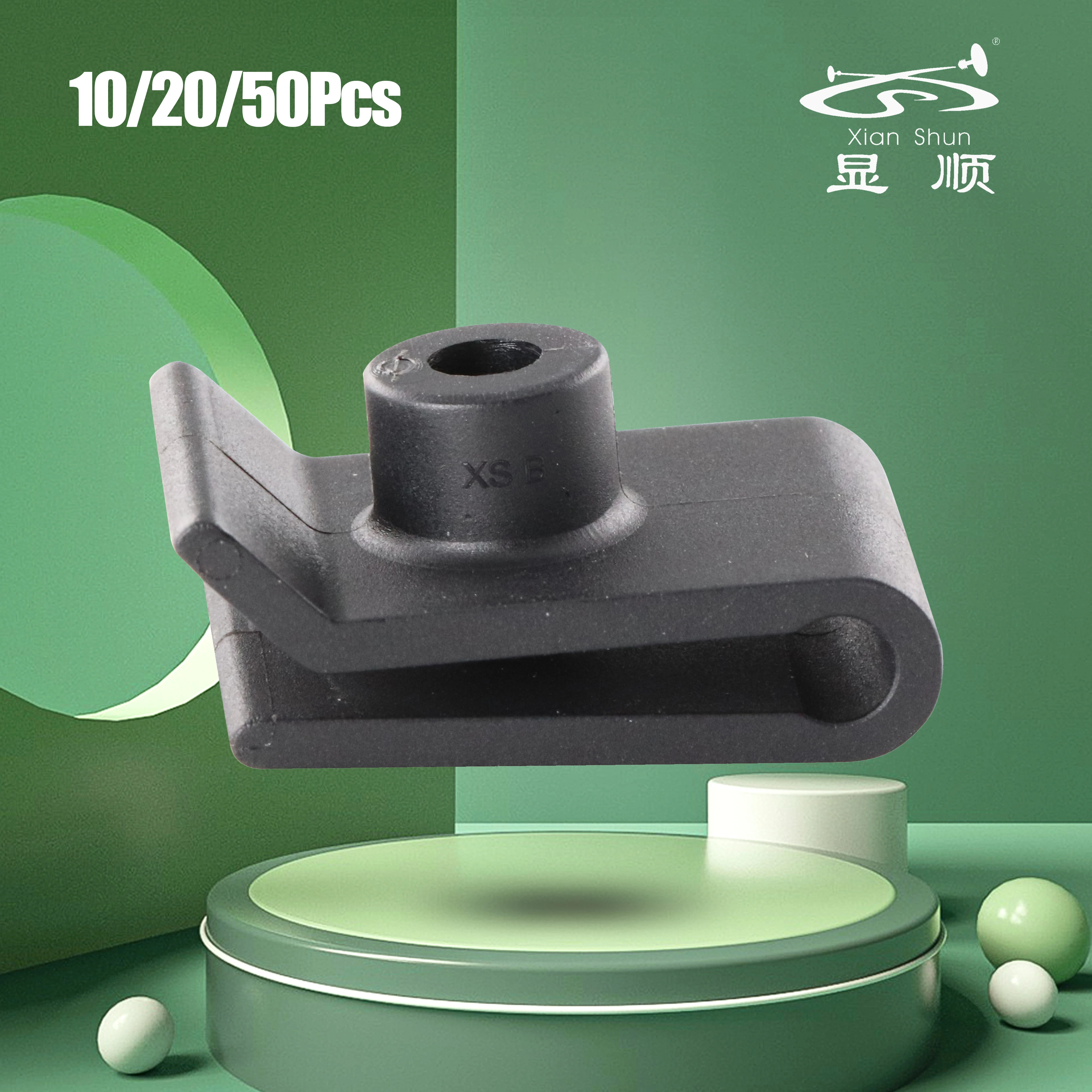 

10/20/50Pcs Black PA Floor Attachment Interior Replacement Parts Car Fastening Clips Car Accessorie For Mazda 9017905060